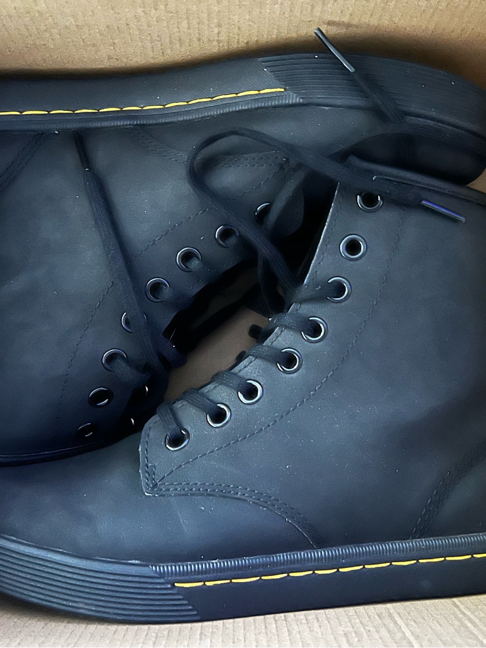 Dr. Martens Sheridan Women’s Matte Casual Black Boots